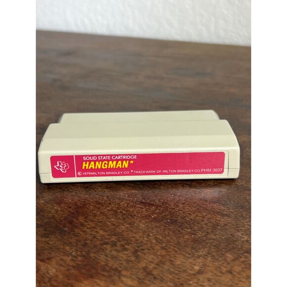 Texas Instruments Milton Bradley Hangman TI-99/4A Command Module SS Game PHM3037 - Picture 2 of 4